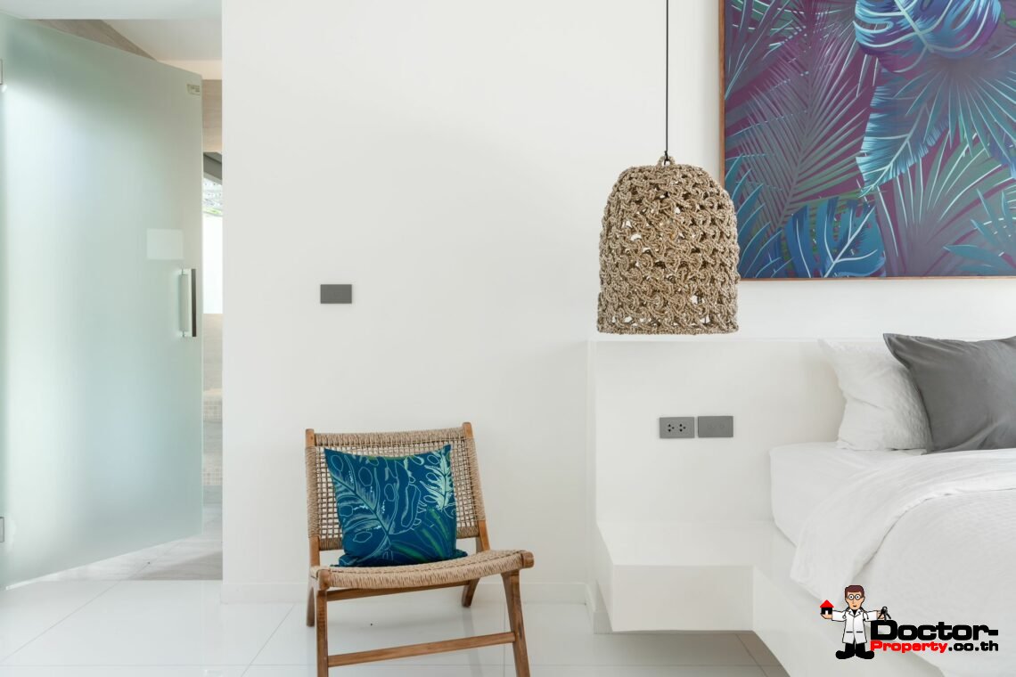 New Luxury Balinese Style Modern 3 Bedroom Pool Villa – Mea Nam, Koh Samui – For Sale